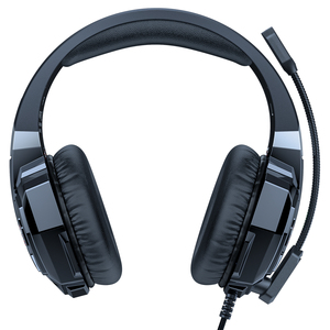 ONIKUMA X32 PC Gaming Headset Wired <b>USB</b> Stereo Headset with Light Emitting Diode Microphone for Sports and Aviation - Product Image 4