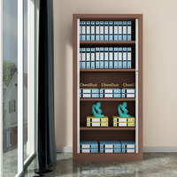 Armoire de rangement en acier classique moderne avec 2 portes coulissantes à roulettes pour la maison, le bureau, l'école, l'atelier, l'hôpital, l'hôtel, l'appartement, etc.