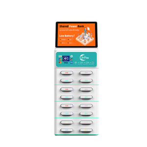 สถานีชาร์จโทรศัพท์มือถือแบบแชร์ 16 ช่อง พร้อมหน้าจอและระบบ POS สำหรับอุปกรณ์หลายเครื่อง - Product Image 2