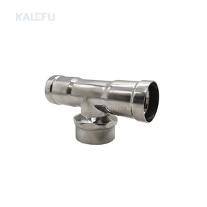 Áp lực phụ kiện đường ống chất lượng tốt thép không gỉ nữ chủ đề Reducer <span class=keywords><strong>TEE</strong></span> sử dụng cho nước uống trực tiếp - Product Image 1