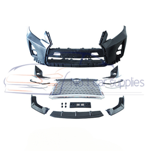 Pour <span class=keywords><strong>PRADO</strong></span> FJ150 2018-2025 accessoires de voiture mise à niveau Facelift Kit de carrosserie nouvel état pare-chocs avant à <span class=keywords><strong>GX</strong></span> Bodykit - Product Image 1