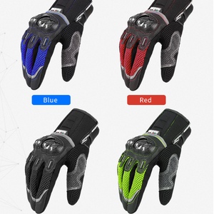 Gants extensibles pour vélo et moto Fonction d'écran tactile Gants de motard de protection pour sports de plein air Gym pour cyclisme Ski - Product Image 2