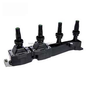 Bobine d'allumage 4 broches NEUVE 597080 597099 96363378 pour Peugeot 206/207/307/308 Citroën C-Quatre Elysee TU5JP4 1.6L (2001-2015) - Product Image 1