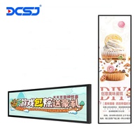 Pantalla LED Ultra Ancha Inteligente para Exhibición de Perfumes en Tiendas Minoristas, Pantalla LCD Extensible