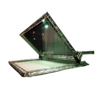 Film holographique Phantom Imaging 3D, film réfléchissant à billes de verre avec angle de vision de 120°, transparence de la lumière de 95% pour la scène