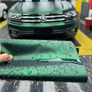 <span class=keywords><strong>Film</strong></span> de covering automobile PET Plaqué Vert <span class=keywords><strong>Venom</strong></span>, Vinyle Adhésif Changeant de Couleur, Autocollants de Voiture, <span class=keywords><strong>Film</strong></span> de Protection Automobile à Libération d'Air - Product Image 5