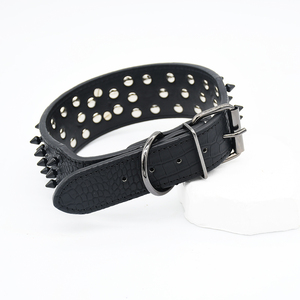 Custom Luxury <strong>Dog</strong> <strong>Collar</strong> With Skull Design And Bite-Resistant Rivets,Heavy-Duty <strong>Dog</strong> Neck <strong>Collar</strong> For Large Breeds Accessories - Product Image 5