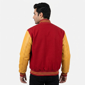 Adjustable price Men Varsity <b>Jacket</b> anti wrinkle premium quality <b>light</b> <b>weight</b> varsity <b>Jacket</b> for man with fully customized - Product Image 1