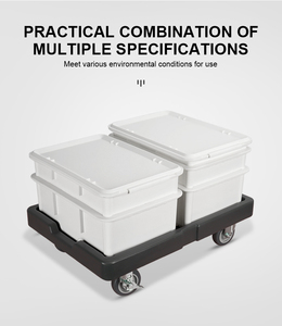 Nhà Máy Bán buôn Chất lượng cao bánh <span class=keywords><strong>pizza</strong></span> bột và bánh mì container nhựa PP bột hộp bột bin bột container - Product Image 6