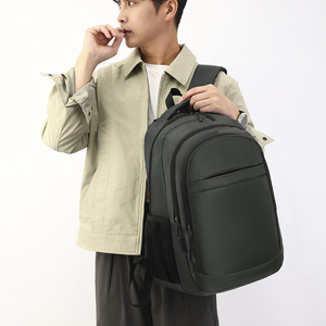 Business <b>Backpack</b> For Men Computer Bag 15 Inches <b>Large</b> Capacity <b>School</b> Bag With Custom Logo Printing - Product Image 3
