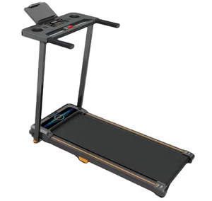 Tapis roulant électrique pliable compact avec inclinaison manuelle <span class=keywords><strong>et</strong></span> poignées de sécurité pour les petites salles de sport à domicile <span class=keywords><strong>et</strong></span> les entraînements <span class=keywords><strong>cardio</strong></span> en appartement - Product Image 1