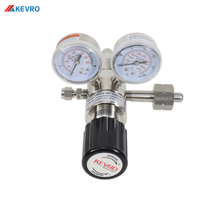 KEVRO Çift Kademeli Gaz Basınç Regülatörü 25MPA Azot Argon <span class=keywords><strong>CO2</strong></span> Karbon Dioksit Gazı CGA580 için - Product Image 5