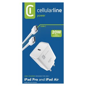 Caricabatterie USB <b>Type</b>-<b>C</b> <b>CHARGER</b> KIT 20W Power Delivery White ACHIPDKITC2CPD20WW - Product Image 2