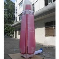 Beile bas prix gonflable beauté bouteille affichage LED PVC numérique géant gonflable modèle écran pour publicité Promotion