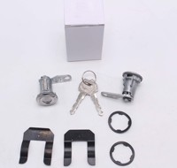 Jeu de cylindres de serrure de porte Lockcraft pour voiture avec 2 clés pour Ford 88-91 Mercury 1990 DL15504 5070001 VA2429