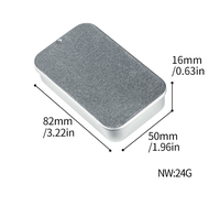 Boîte de rangement multi-usages pour cigarettes pré-roulées 70 mm à prix abordable – Étui métallique de poche personnalisable pour tabac et cigarettes
