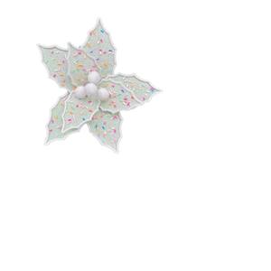 Flor Artificial de Terciopelo de Alta Gama, Flor Navideña, Nuevo Producto, Decoración Navideña, Flor Navideña - Product Image 5