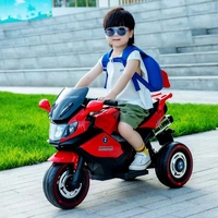 Nouvelle moto électrique pour enfants avec roue à LED pour enfants bébé tricycle chargeant le jouet buggy