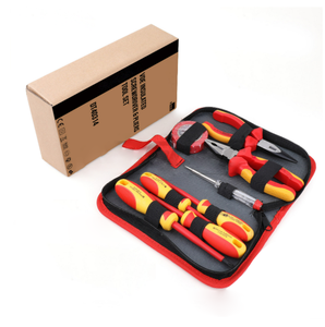 Set di 8 <span class=keywords><strong>Cacciaviti</strong></span> e Pinze Isolate Resistenti ad Alta Tensione <span class=keywords><strong>Cacciaviti</strong></span> Speciali Utensili per Elettricisti - Product Image 6