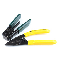 Hot Sale Fiber Optic FTTH field assembly Tool Kits bag with Cleaver Power Meter and VFL