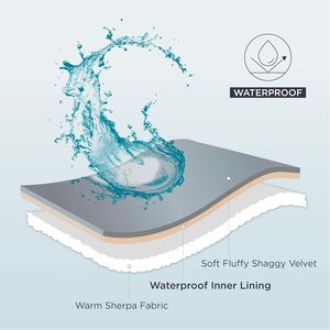 Suave y esponjoso felpa impermeable diversión sexo Splash hoja Squirt manta para la <span class=keywords><strong>intimidad</strong></span> - Product Image 3