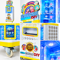 Mesin Penjual Koin Foto Interaktif dengan Pemindaian Kode QR, Desain Kustom, Pembuat Koin Suvenir untuk Taman Hiburan dan Mal