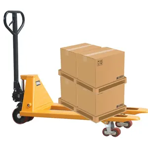 price hand forklift hand manual forklift 500/1000/2000/3000kg hand pallet trucks Lifting tools and equipment in China