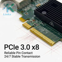 Carte d'interface réseau filaire BCM957416A4160C Broadcom P210TP, adaptateur Ethernet serveur double port 10GbE PCI Express 3.0x8 en stock