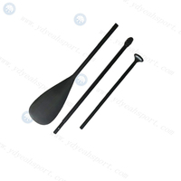 Pagaie de SUP gonflable en fibre de carbone avec lame en plastique réglable