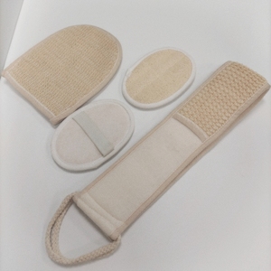 ชุดเข็มขัดอาบน้ำสำหรับอาบน้ำชุดเข็มขัดทำความสะอาดลึกแบบจุใจทำจากธรรมชาติ100% งานตามสั่ง - Product Image 4