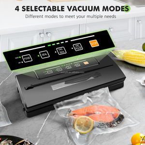 Hot Selling Electric Mini Household Plastic Food Storage Vacuum Machine Constant Work with Visible <strong>Window</strong> Bag <strong>Sealer</strong> - Product Image 4