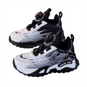 <span class=keywords><strong>Zapatillas</strong></span> de Tobillo para Niñas, Otoño Invierno 2025, Nuevas, de Cuero, <span class=keywords><strong>Impermeables</strong></span>, con Botón Giratorio, Ligeras, con Suela de EVA para Niños - Product Image 4