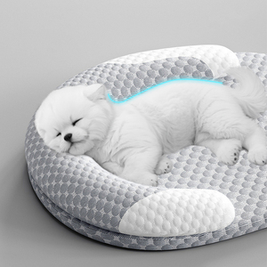 Nuova stuoia estiva per cani rimovibile e lavabile per tutte le stagioni stuoia di raffreddamento per animali domestici letto per gatti con una sensazione fresca <span class=keywords><strong>estate</strong></span> gatto e cane letto - Product Image 2