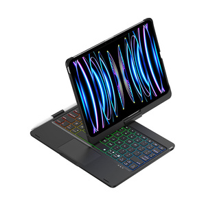 F11AT-Pro pour Étui <span class=keywords><strong>Clavier</strong></span> <span class=keywords><strong>iPad</strong></span> 10e 11e (A16) <span class=keywords><strong>Génération</strong></span>, Housse <span class=keywords><strong>iPad</strong></span> Air 11 Pouces (M3/M2), <span class=keywords><strong>Clavier</strong></span> pour <span class=keywords><strong>iPad</strong></span> Pro 11 M2 - Product Image 5