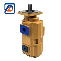Pompe hydraulique à engrenages à faible coût pour chargeuse sur pneus 11C1061, 2 étages, en fonte, haute pression 250 bars, 2200 tr/min, efficacité >92%
