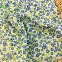 Tissu en rayonne 100 % à imprimé floral, technique de tissage, idéal pour les robes de filles, les doublures, les vêtements de nuit et les vêtements pour garçons – Meilleures ventes