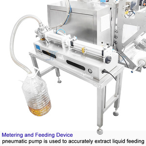 Machine d'emballage automatique de sachets de sauce préfabriqués de 1L pour restaurant <span class=keywords><strong>Thousand</strong></span> Island Dressing Pizza Hamburger Pouch Machine de remplissage - Product Image 5