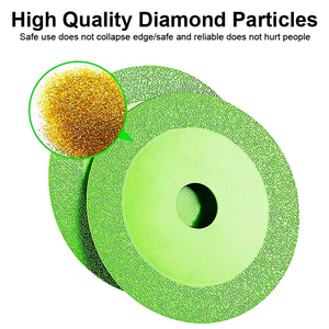 Disco de Corte de Diamante Multiusos de Seguridad Industrial OEM, Hoja de Sierra Circular de <span class=keywords><strong>4</strong></span> Pulgadas para Azulejos, Cerámica y Jade - Product Image 2