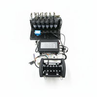 Control Remoto Inalámbrico de 433MHz con Batería Recargable para Operación Hidráulica, Uso Universal en Grúas, Distancia de Control de 500m, Plástico