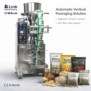 Máquinas Multifuncionales para Empacar Alimentos, Máquina Automática para Empacar Snacks, Detergentes, Granos, Galletas, Arroz, Nueces y Café - Product Image 1
