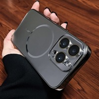   Casing Anti Sidik Jari Anti Benturan Magnetik Nano Matte AG Premium Original untuk iPhone 12 13 14 15 16 Pro Max