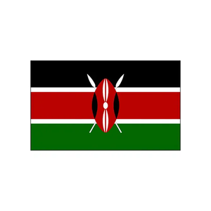 Gahumi Promocional 3X5Ft Bandera Publicidad al aire libre Impresión Todo el país F3X5Ft Bandera de Kenia - Product Image 1