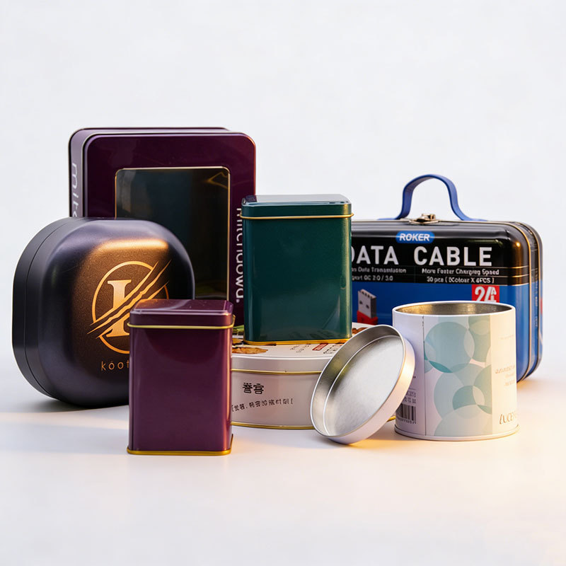 Custom Irregular Tin Box Metal Tin