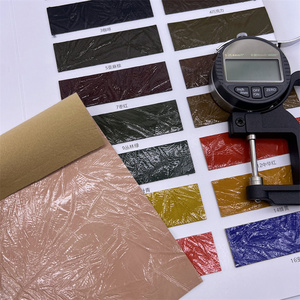 0.9Mm Mềm PU Rắn Frosted Kết Cấu Vegan Nổi Giả Da Tổng Hợp Cuộn Cho Hành Lý Sofa Túi Thủ Công Mỹ Nghệ Tự Làm Dự Án - Product Image 3