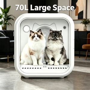 Secador de Animais de Estimação EUR PET 2000W de Alta Potência, Secador de Gatos com Capacidade Grande de <span class=keywords><strong>70L</strong></span>, 360 °   Secador Rápido para Animais de Estimação - Product Image 1