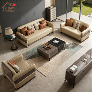 Ensemble de canapés sectionnels modernes 1+2+3, canapé en <span class=keywords><strong>cuir</strong></span> de luxe pour <span class=keywords><strong>salon</strong></span>, style italien, ensemble de canapés haut de gamme, <span class=keywords><strong>cuir</strong></span> Napa - Product Image 3