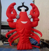 Écumeur gonflable géant pour publicité de fruits de mer, vente en gros au japon ou à l'usine