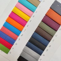 Tissu de revêtement en polyester tissé de haute qualité Oxford 5mm ripstop 420T PU pour sacs, tissu de sac Oxford