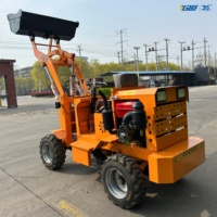 Cargadora de Ruedas Articulada 4x4 Diésel YGZG, Resistente, para Terrenos Difíciles, Proyectos de Construcción y Manejo de Materiales
