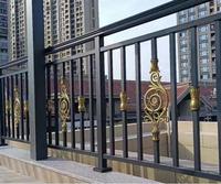 Panneaux de clôture décoratifs en métal pour extérieur, en alliage d'aluminium durable et antirouille, pour clôture à lattes, escalier, écran d'intimité pour villa de luxe, DIY